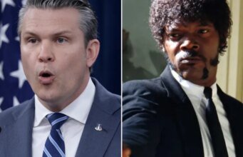 Pete Hegseth cita versículo bíblico falso de ‘Pulp Fiction’ no serviço de oração do Pentágono