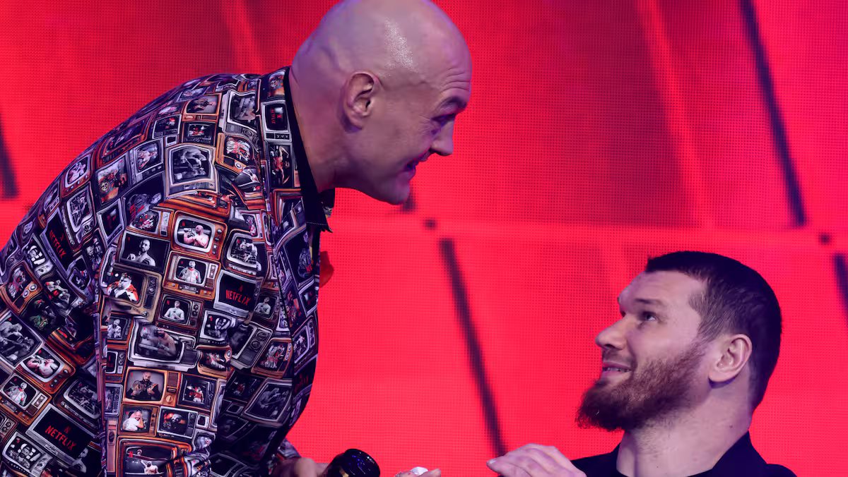 Arslanbek Makhmudov e Tyson Fury: dois bibittes muito diferentes