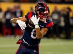 Jogar futebol de bandeira pelo Canadá em Jogos Olímpicos é um palco maior do que a Grey Cup: Tyson Philpot