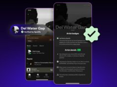 Spotify apresenta emblemas de artistas verificados para ajudar a distinguir humanos de IA