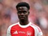 A última lesão do Arsenal já que Bukayo Saka, Jurrien Timber e Eberechi Eze perdem o jogo do Sporting