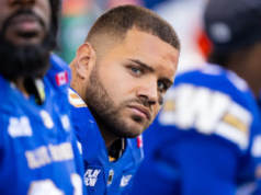 A estrela do CFL, Brady Oliveira, critica o novo formato dos playoffs