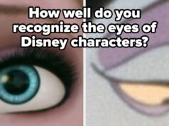 O fã médio da Disney terá dificuldade para identificar esses personagens apenas pelos olhos