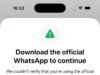 O WhatsApp notifica centenas de usuários que instalaram um aplicativo falso que na verdade era um spyware do governo
