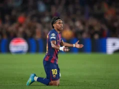 Ícone do Barcelona mostra apoio a Lamine Yamal após reação recente: ‘Deixe-o se divertir’