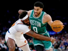 Jayson Tatum faz um retorno forte ao Madison Square Garden, local de sua lesão nos playoffs