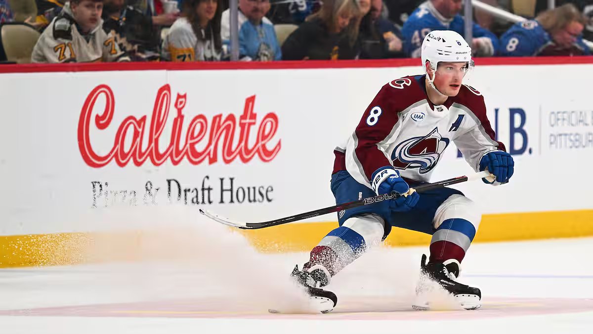 Cale Makar ratera quelques partidas