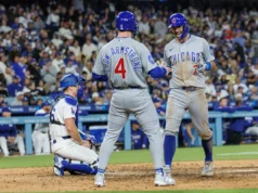 Dansby Swanson acerta novamente enquanto os Cubs se recuperam para vencer os Dodgers, registrando a décima vitória consecutiva
