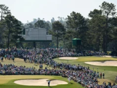 Cameron Young ataca cedo e tarde para dividir a liderança do Masters