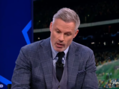 Jamie Carragher faz reivindicação preocupante do título do Arsenal após vitória na Liga dos Campeões