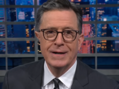 Stephen Colbert perplexo com os 22% de americanos que ainda ‘aprovam fortemente’ Trump: ‘Quero que o gás seja caro! Quero que o Kennedy Center seja explodido!’