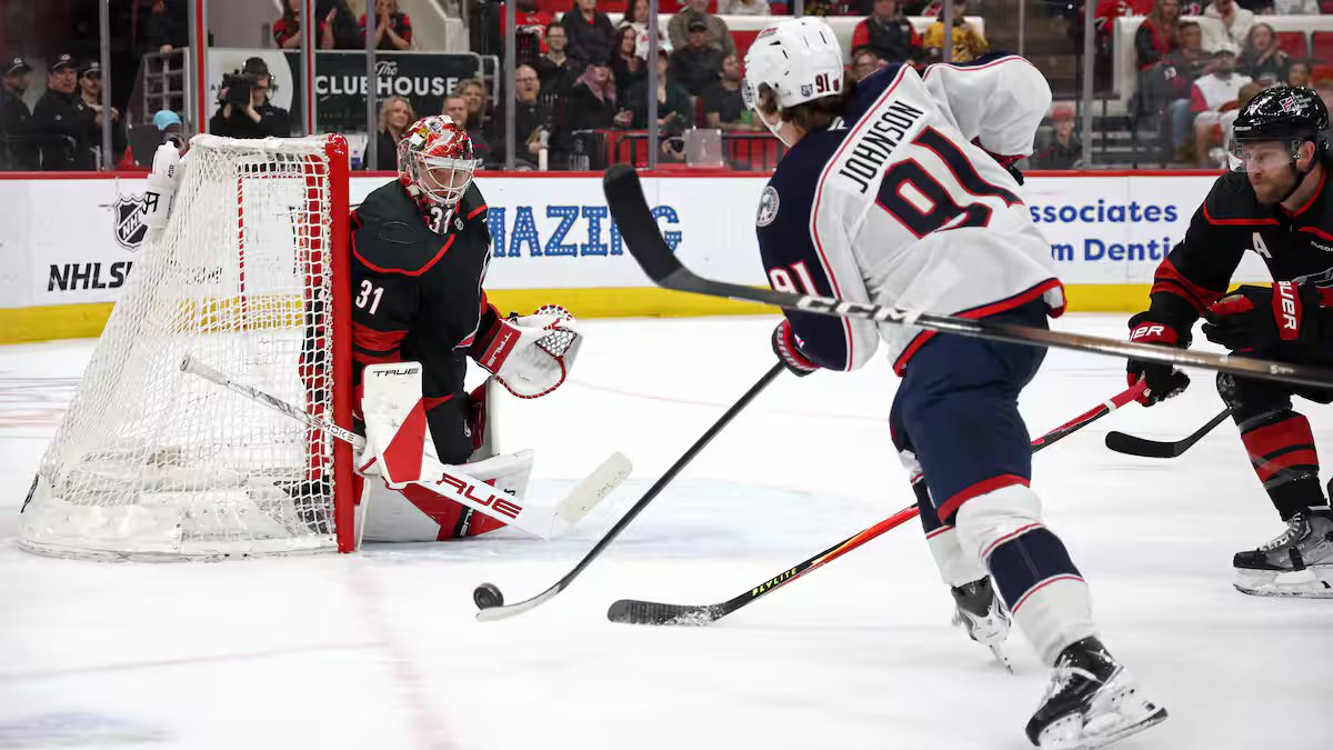 Os atacantes dos Blue Jackets marcam a história da má forma