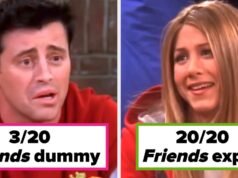 Somente a geração Y pode acertar mais de 30% nisso "Amigos" Questionário de personagens, então ficarei honestamente impressionado se você puder