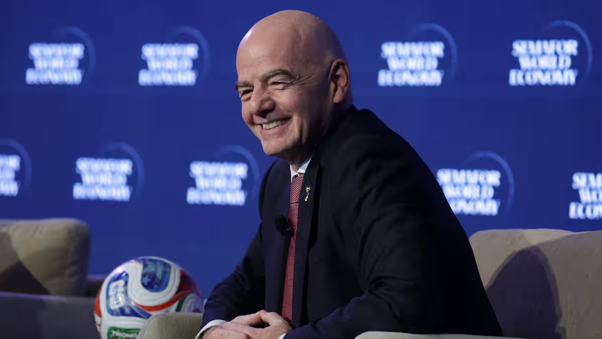 A FIFA confirmou que seu presidente foi traído como Donald Trump em Vancouver