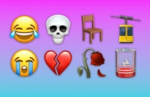 Aqui está uma lista de emojis populares e como decifrá-los