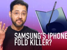O vídeo do iPhone Fold Killer da Samsung vazou