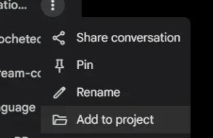 Gemini está recebendo um recurso de Projetos para ajudá-lo a organizar seus bate-papos de IA