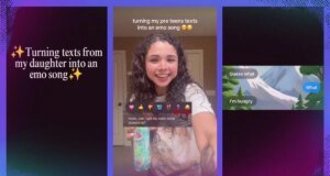 Os pais estão transformando as mensagens de seus filhos adolescentes em músicas emo de IA