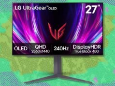 Este monitor de jogos LG UltraGear OLED de 27 polegadas atingiu o preço mais baixo de todos os tempos – agora com desconto de US $ 400 na Amazon