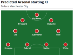 Man City x Arsenal AO VIVO: último placar da Premier League e escalações confirmadas