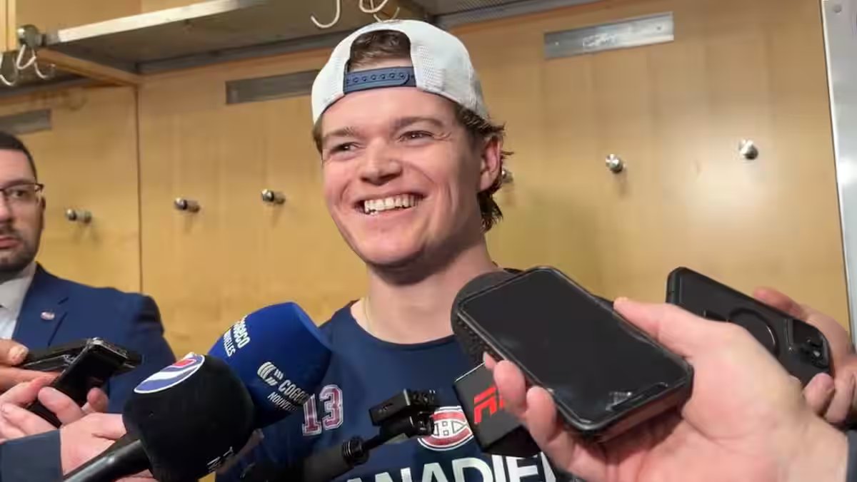 Le plateau des 50 buts étant plus près que jamais, Cole Caufield y pense