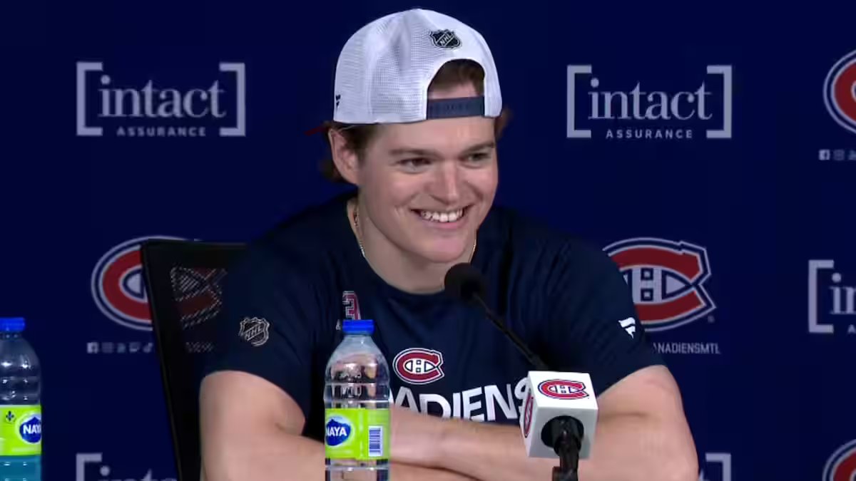 50 mas para Cole Caufield: «Je pensais que ça n’allait jamais chegou»