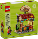 Legos gratuitos em meados de abril incluem uma barraca de taco Lego ou um mini TIE lutador