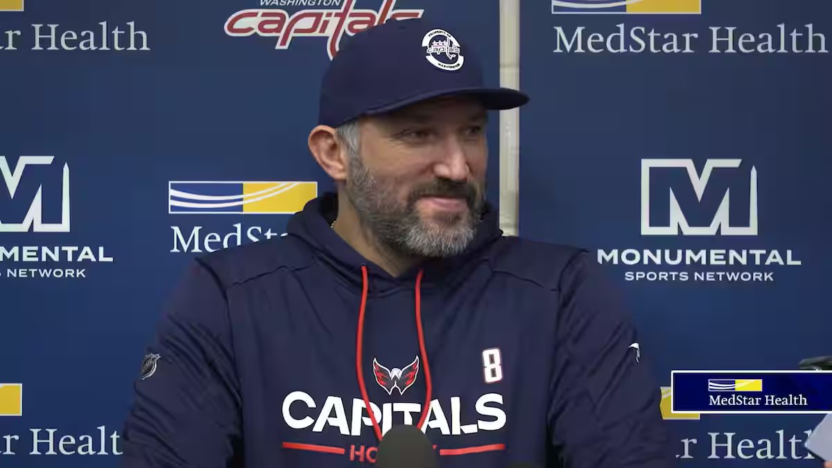 Alex Ovechkin está «assez sûr» de ne pas avoir joué son dernier match