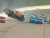 NASCAR: O carro de Carson Kvapil vira descontroladamente menos de 2 voltas na corrida da O’Reilly Series no Kansas