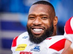 Shawn Oakman, estrela suspensa da CFL, assina na International Arena League