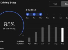 Tesla adiciona ‘sequências’ e outras estatísticas para rastrear a frequência com que os motoristas usam o software Full Self-Driving