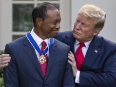 Tiger Woods mais Donald Trump: uma tragédia feita nos EUA