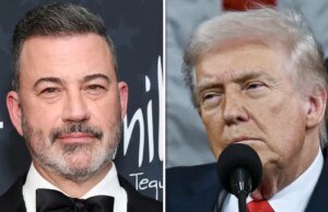 Jimmy Kimmel defende a piada de ‘viúva grávida’ depois que Donald e Melania Trump exigem que a ABC o demita: ‘Não foi, em nenhum trecho da definição, um chamado ao assassinato. E eles sabem disso’