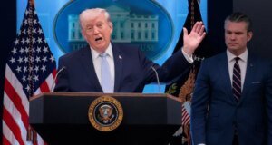 A retórica iraniana de Trump não é um crime de guerra