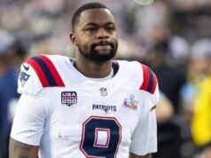 Relatório: Patriots Pass Catcher pode estar disponível para escolha no draft da última rodada no comércio