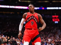 Raptors forçam o jogo 7 contra Cavaliers com RJ Barrett saltando em uma cesta de 3 pontos para a vitória na prorrogação
