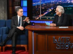 Robert De Niro expulsa Stephen Colbert ao atacar Trump com Epstein Jab