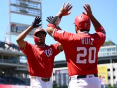 James Wood, Luis García Jr. cada home run e Nationals venceram Padres por 4-2