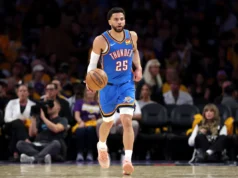 O guarda do Thunder, Ajay Mitchell, está fora do confronto crítico do jogo 5 contra o Spurs devido a uma lesão na panturrilha
