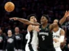 Onde assistir San Antonio Spurs x Minnesota Timberwolves, jogo 4, playoffs da NBA: transmissão ao vivo, horário de início, canal de TV, probabilidades para domingo, 10 de maio