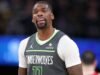 Naz Reid tem resposta a sangue frio após receber uma cotovelada de Victor Wembanyama, do Spurs