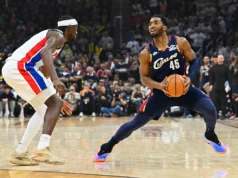Donovan Mitchell explode pelo recorde dos playoffs da NBA, empatando 39 pontos no segundo tempo, leva os Cavaliers ao empate de 2 a 2 na série com os Pistons