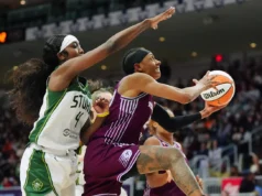 Tempo venceu Storm por 86-73 para expansão. A primeira vitória de Toronto atrás dos 26 pontos de Mabrey