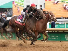 Cherie DeVaux deve decidir se Golden Tempo executará Preakness para uma chance pela Tríplice Coroa
