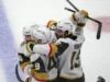 Barbashev e Eichel marcam em 2:07, Golden Knights surpreendem Avs por 3-1 para liderar a série por 2-0