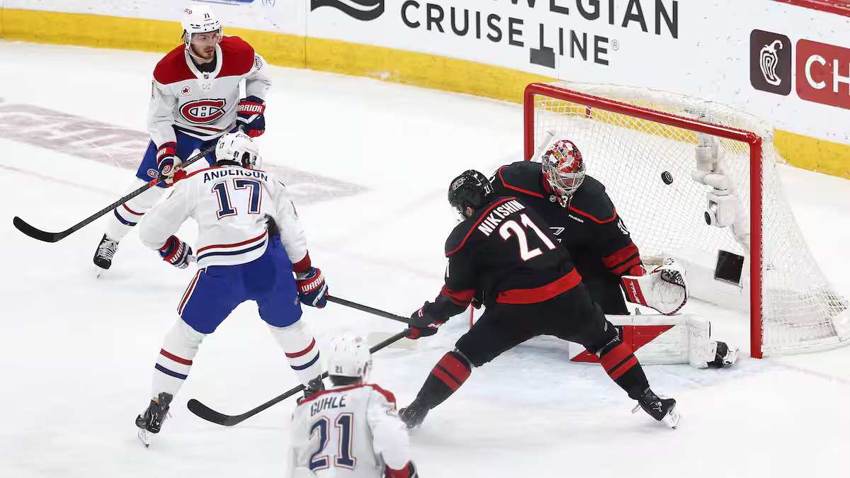A história é repetida: o Canadien é incrivelmente eficaz diante dos furacões
