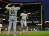 Os Pirates conseguem 20 rebatidas, o melhor da temporada, e vencem os Giants por 13-3