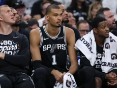 O restaurante OKC ‘The Goose’ muda o menu antes do jogo 7 para zombar de Victor Wembanyama, Spurs