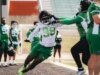 O novato da CFL do Saskatchewan Roughriders, Desmond Evans, é comparado a Willie Jefferson