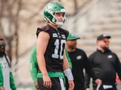 O ex-QB do Havaí Brayden Schager brilha para Saskatchewan Roughriders na primeira ação CFL